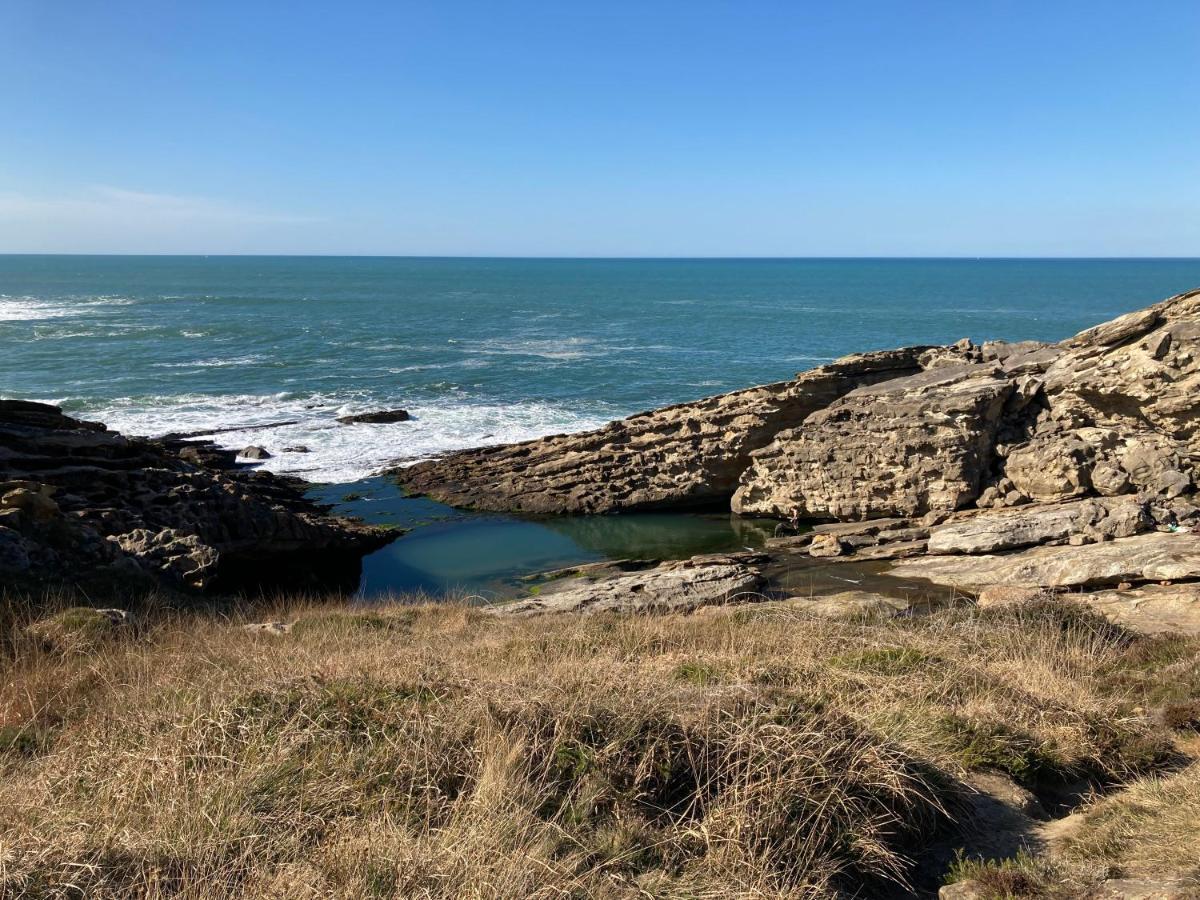 Maison KAPACO à Hendaye plage, 5 pièces, 7 personnes, jardin, piscine, tennis Extérieur photo